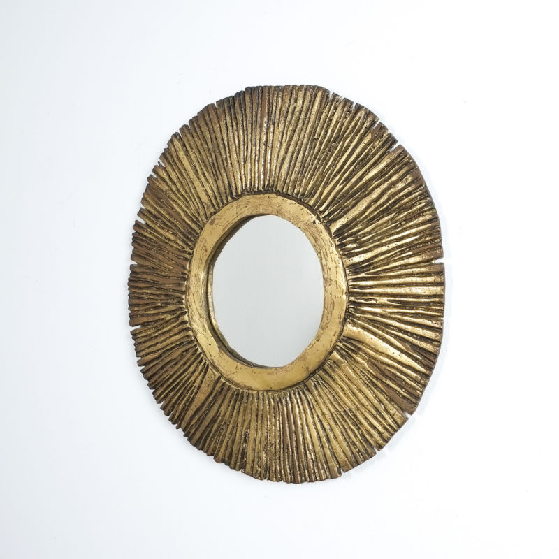 Solid Brass Sunburst Mirror 04