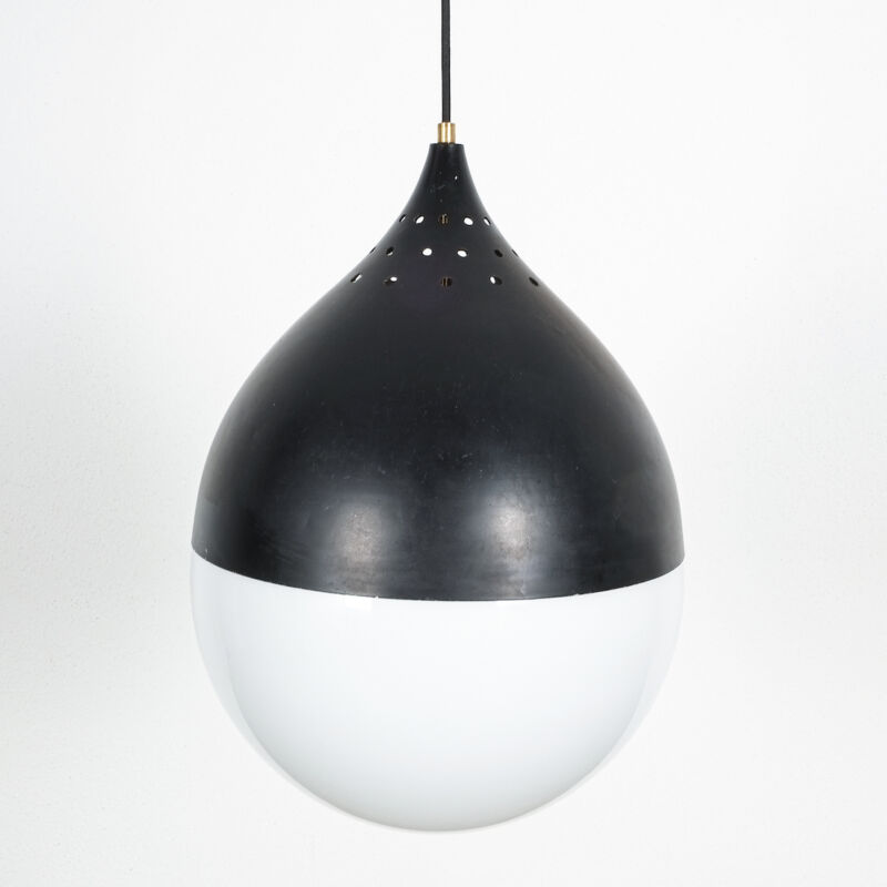 Stilnovo Glass Satin Ball Lamp 03