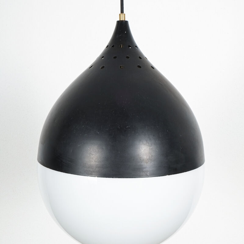Stilnovo Glass Satin Ball Lamp 04