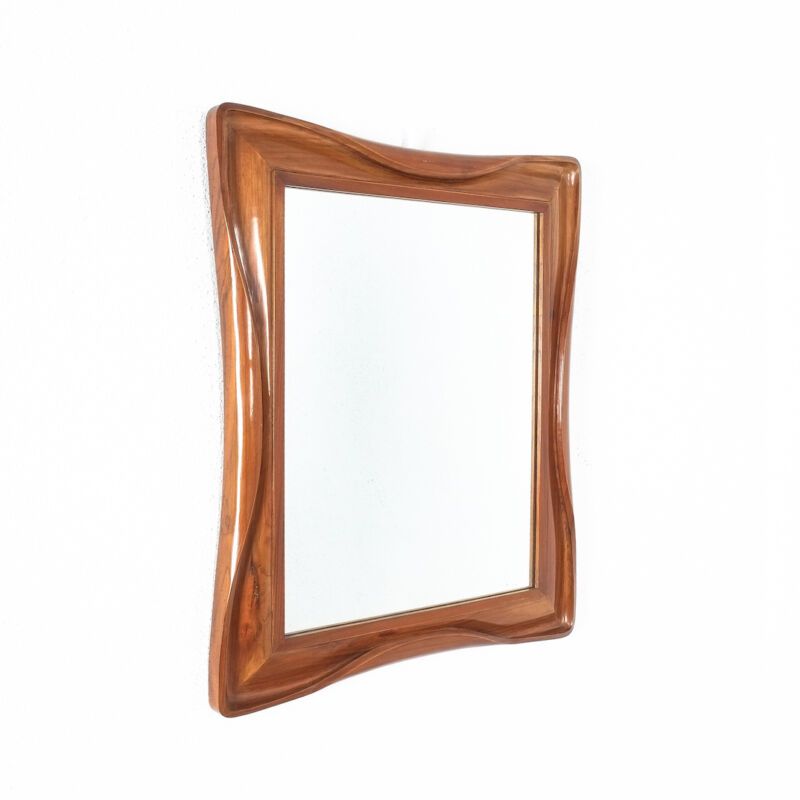 Wood Frame Mirror Folded Italy 04